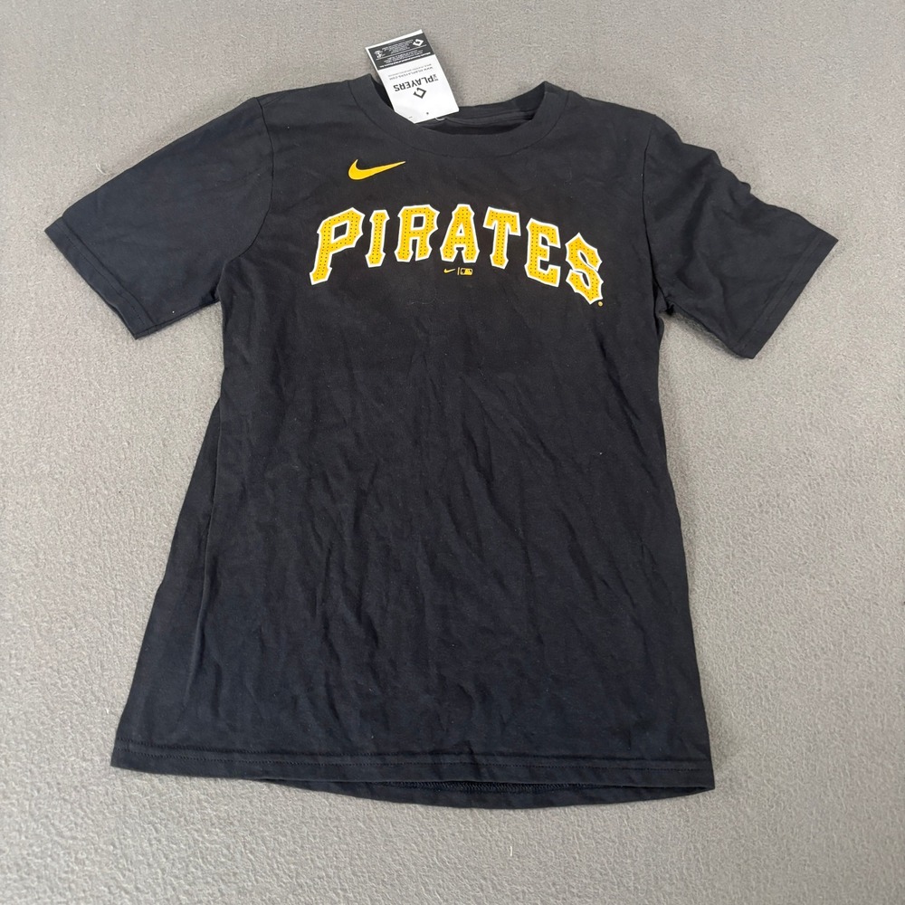 Nike Pittsburgh Pirates Andrew McCutchen Kids Shirt Size M 10/12 9Z3B7HN00-PITMA
